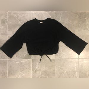 Wilfred Cropped Long Sleeve Top